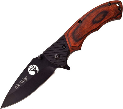 Elk Ridge Folding Knife 4.5" ER566BPW