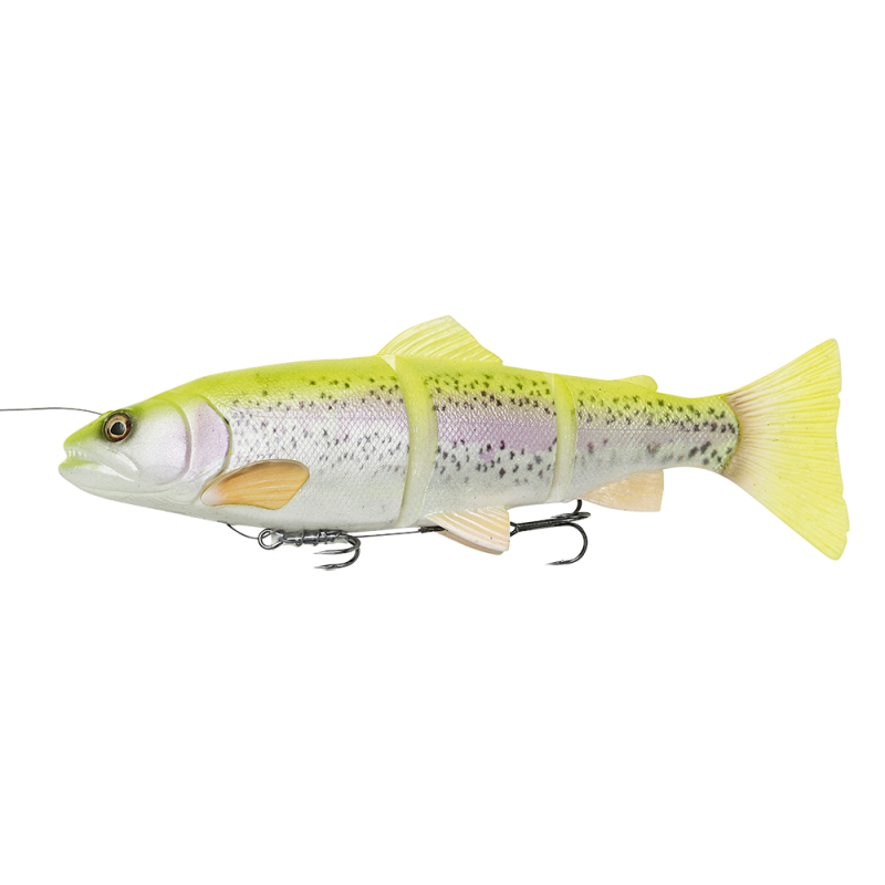 Fishing Swimbaits Savage Gear 3d Trout Swimbait Rattle Shad Savage Gear 4D  Line Thru Trout Swimbait Sinking Perch 30cm 303G Pulse Tail