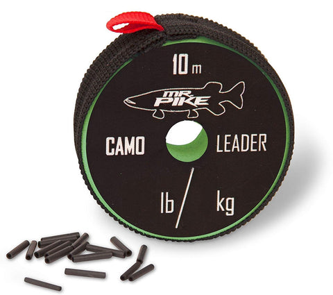 Quantum Mr Pike Camo Coated AFW Leader Material