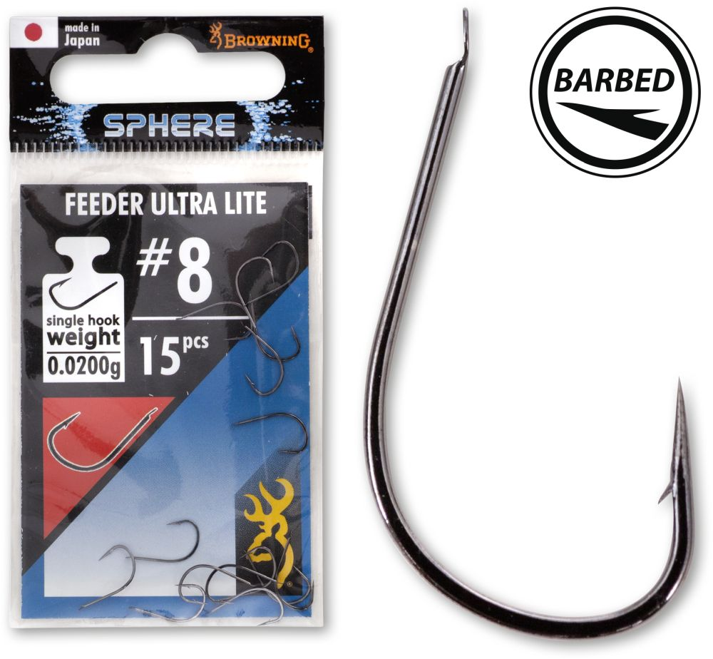 fighting fish hook Browning Sphere Feeder Ultra Lite Hooks – Fishing Tackle Ireland