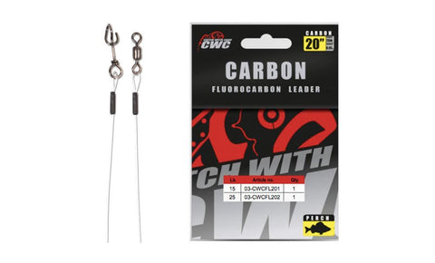 CWC Fluorocarbon Leader 20" Perch