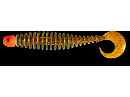 Black Cat Curly Worm 17cm