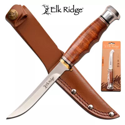 Elk Ridge Outskirt Fixed Blade 8.25" Knife ER20030LBR