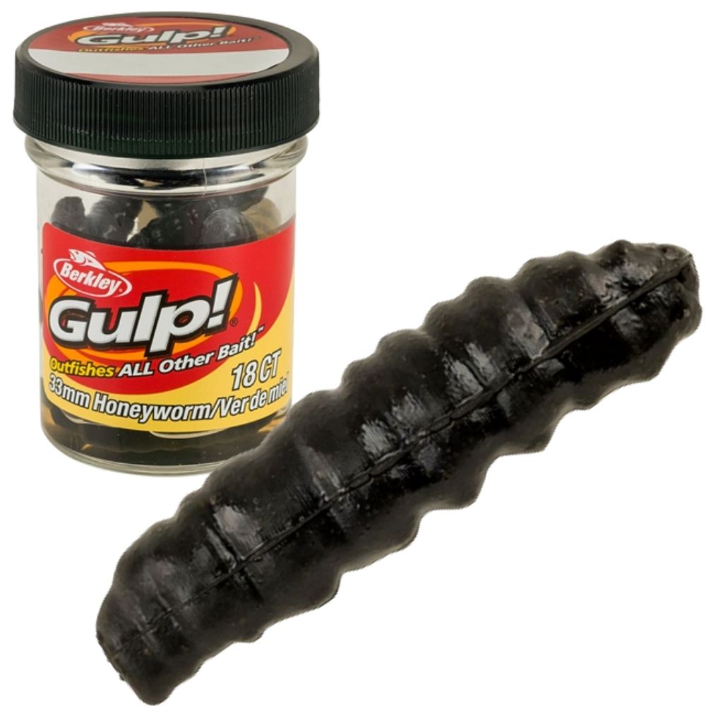 Berkley Gulp Honeyworm Black – Fishing Tackle Ireland