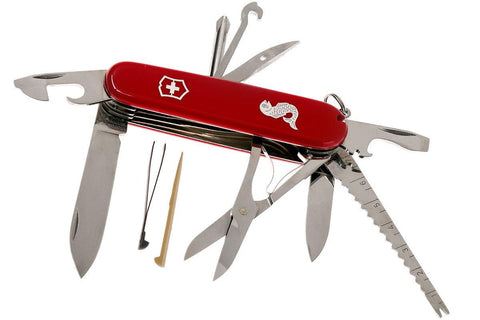 Victorinox Fisherman Knife Red