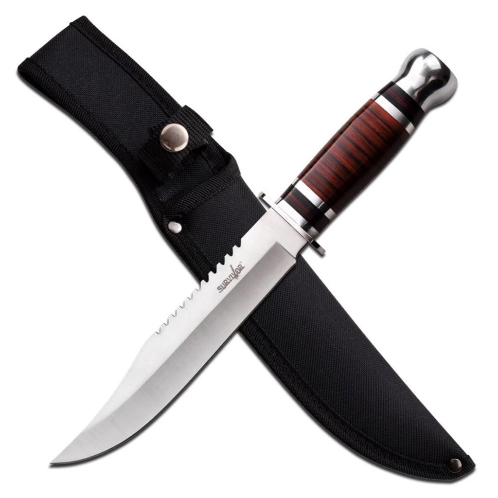 Elk Ridge Survivor Fixed Blade 12.25" Knife HK782L