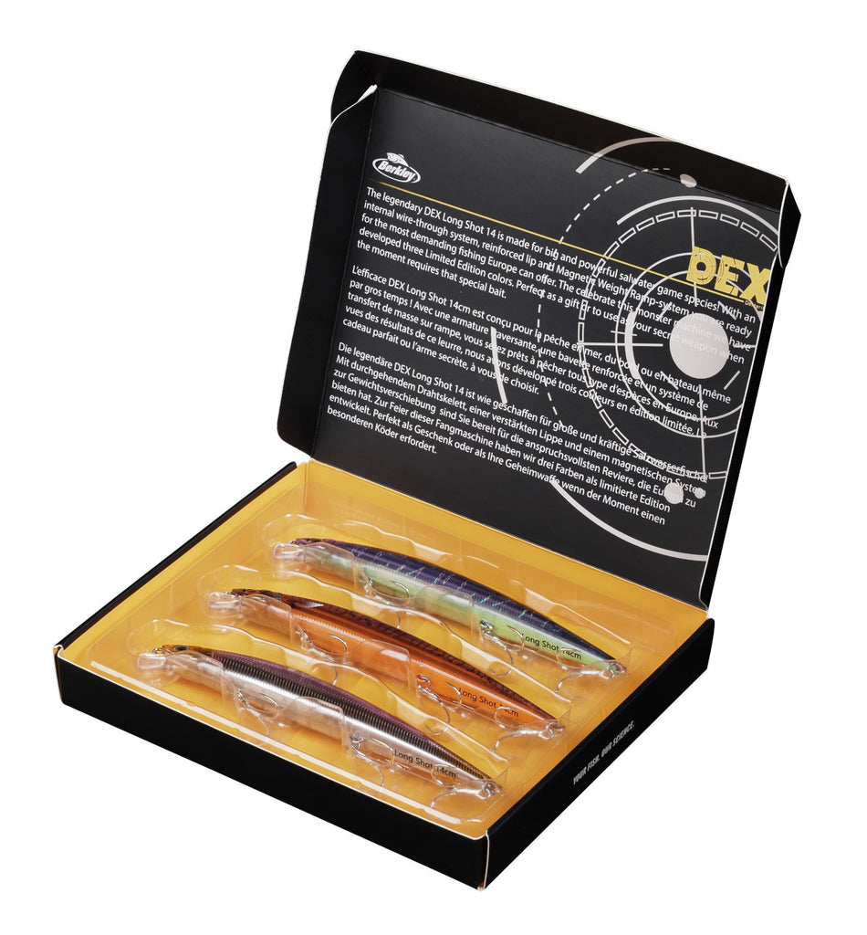 Berkley Dex Long Shot 14cm Limited Edition Box – Fishing Tackle Ireland