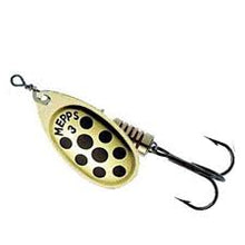 Mepps Aglia Gold Black Dots
