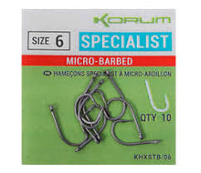 Korum Xpert Specialist Micro-Barbed