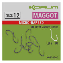 Korum Xpert Maggot Hooks