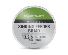Korum Limitless Sinking Feeder Braid