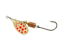 Mepps Aglia Gold Red Dots  Single Hook Micro Barb sz1