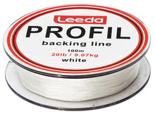 Leeda Profil Backing Line 20Lb White