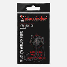 Sidewinder Weedless Spinlock Hooks 4/0