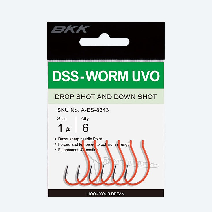 BKK UVO Dropshot Hooks