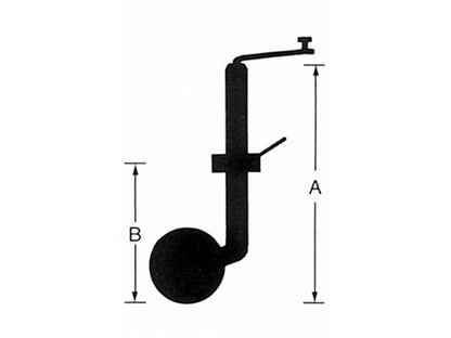 Talamex Jockey Wheel