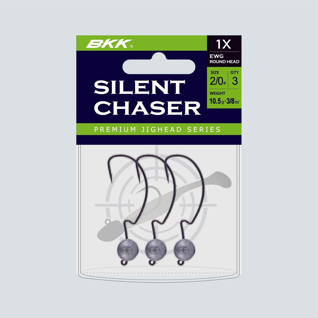 BKK Silent Chaser – 1X – EWG Round JigHead - Size 3/0 Hook