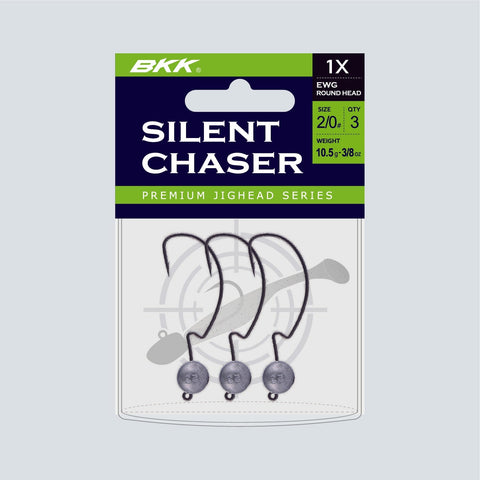 BKK Silent Chaser – 1X – EWG Round JigHead - Size 2/0 Hook