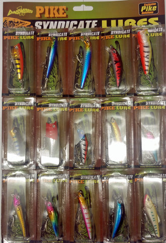 Dinsmore Card of Pike Lures