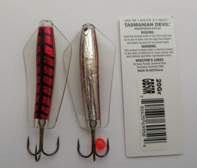 Wigston’s Tasmanian Devil 13.5gram Numbers 101 and Upwards