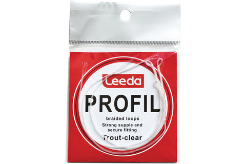 Leeda Profil Braided Loops Trout Clear