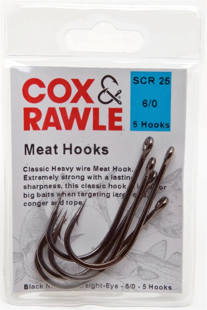 Cox & Rawle Meat Hooks – Fishing Tackle Ireland