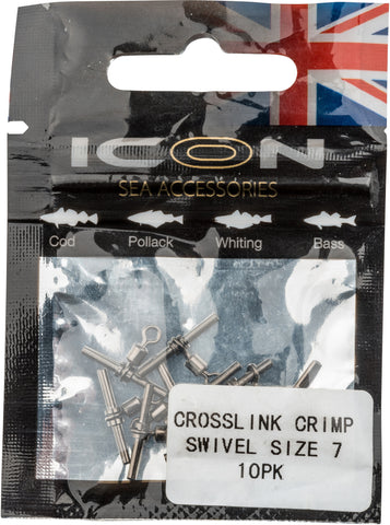 Icon Crosslink Crimp Swivel Size 5