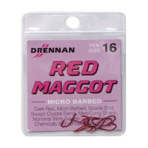 Drennan Red Maggot Hooks